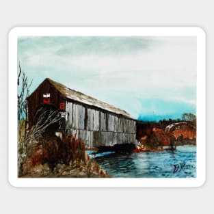 Bloomfield Creek Covered Bridge Sticker